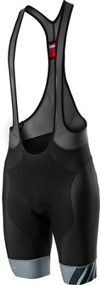 Castelli Free Aero Race 4 Bib Shorts Kit Version - Black-Vortex Gray - XXL, Black-Vortex Gray